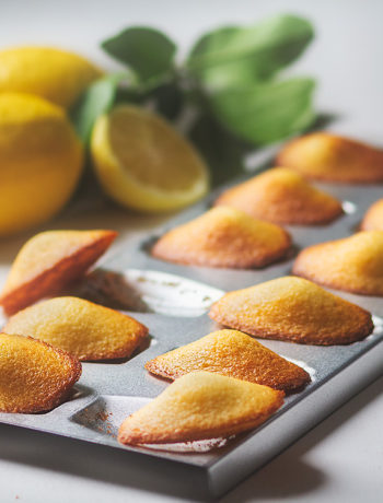 Recette des madeleines au citron sans gluten