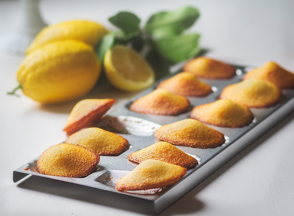 Recette des madeleines au citron sans gluten