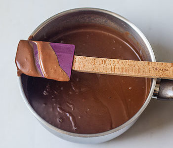 Photo étape recette crème dessert chocolat