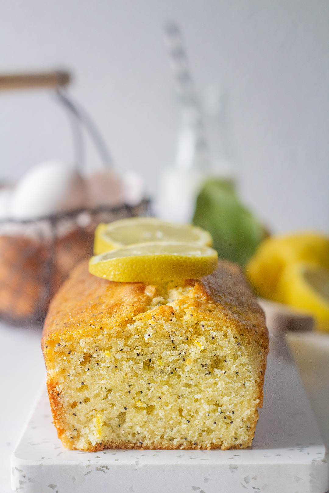 Recette du cake citron et graines de pavot